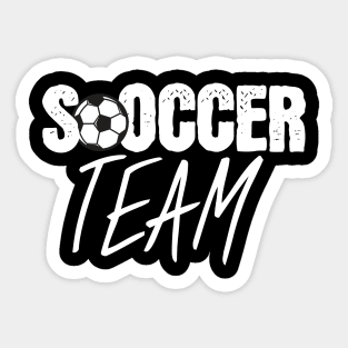 Soccer team Sticker